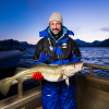 Good fishing off Senja